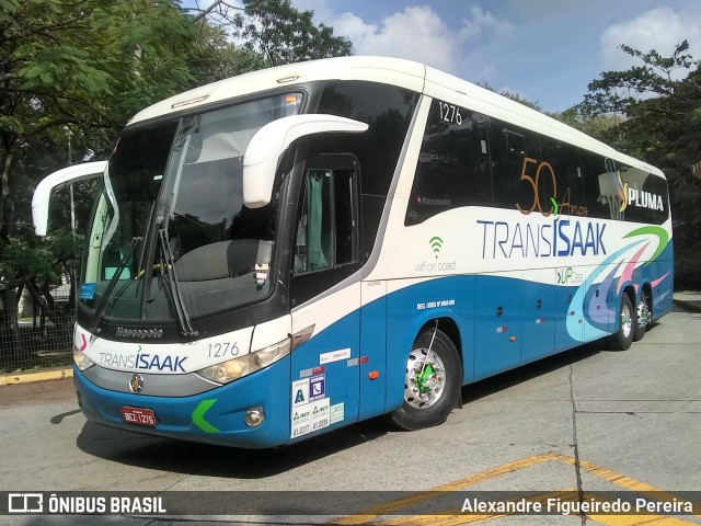 Trans Isaak Turismo 1276 na cidade de São Paulo, São Paulo, Brasil, por Alexandre Figueiredo Pereira. ID da foto: 8987385.