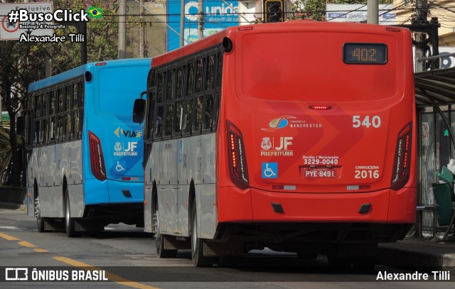 TUSMIL - Transporte Urbano São Miguel 540 na cidade de Juiz de Fora, Minas Gerais, Brasil, por Alexandre Tilli. Número da foto: #8986056.
