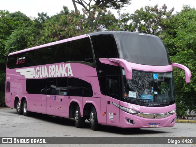 Viação Águia Branca 50410 na cidade de São Paulo, São Paulo, Brasil, por Diego K420 . Número da foto: #8987313.