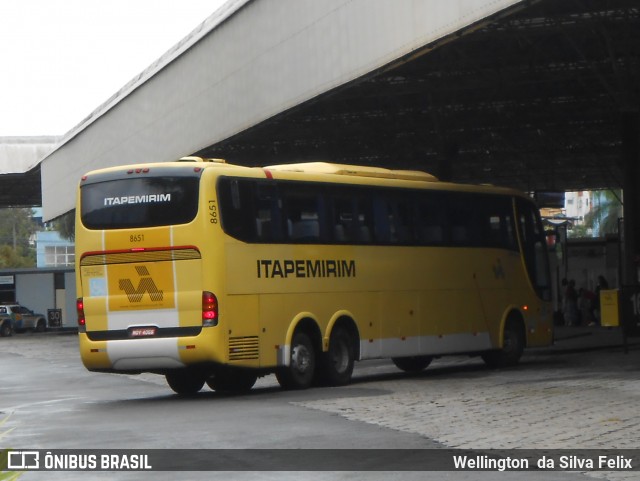 Viação Itapemirim 8651 na cidade de Vitória, Espírito Santo, Brasil, por Wellington  da Silva Felix. ID da foto: 8989200.