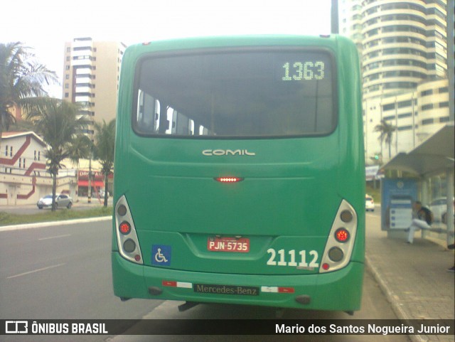 OT Trans - Ótima Salvador Transportes 21112 na cidade de Salvador, Bahia, Brasil, por Mario dos Santos Nogueira Junior. Número da foto: #8988721.