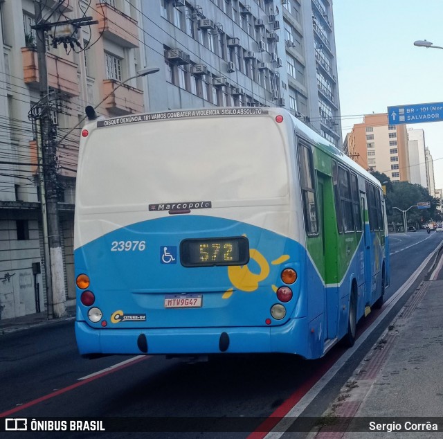 Viação Grande Vitória 23976 na cidade de Vitória, Espírito Santo, Brasil, por Sergio Corrêa. ID da foto: 8989060.