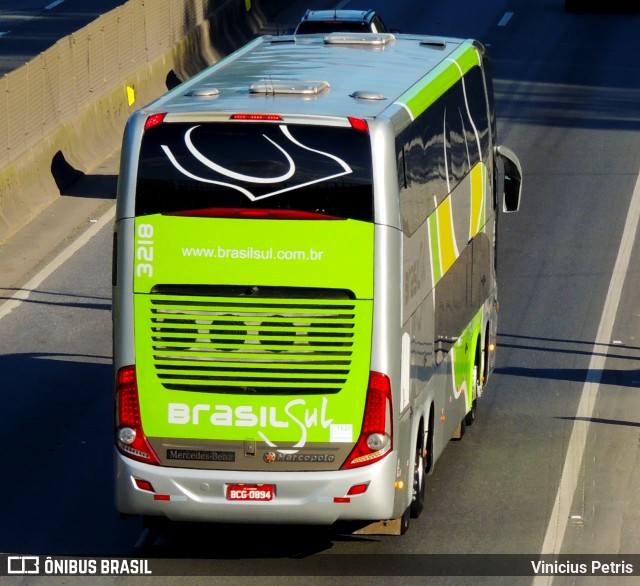Brasil Sul Linhas Rodoviárias 3218 na cidade de Joinville, Santa Catarina, Brasil, por Vinicius Petris. Número da foto: #8989741.