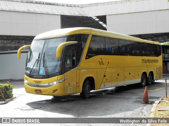 Viação Itapemirim 60067 na cidade de Vitória, Espírito Santo, Brasil, por Wellington  da Silva Felix. Número da foto: #8989244.