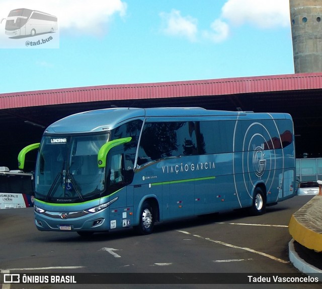 Viação Garcia 82256 na cidade de Londrina, Paraná, Brasil, por Tadeu Vasconcelos. ID da foto: 8990248.