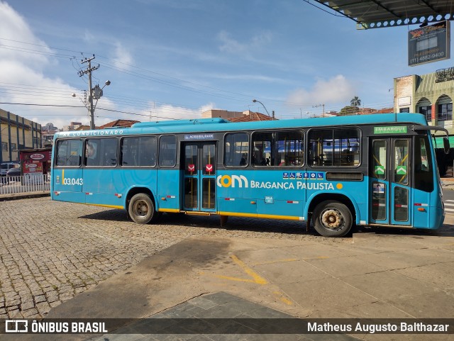 JTP Transportes - COM Bragança Paulista 03.043 na cidade de Bragança Paulista, São Paulo, Brasil, por Matheus Augusto Balthazar. Número da foto: #8989668.