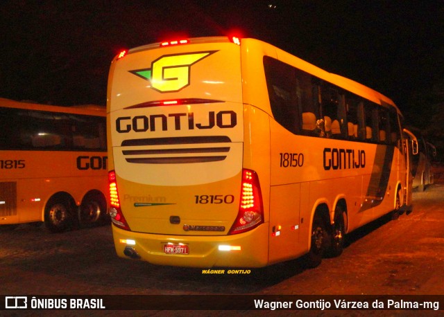 Empresa Gontijo de Transportes 18150 na cidade de Belo Horizonte, Minas Gerais, Brasil, por Wagner Gontijo Várzea da Palma-mg. Número da foto: #8988280.