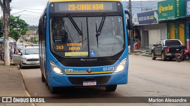 JTP Transportes - COM Porto Velho 02.073 na cidade de Porto Velho, Rondônia, Brasil, por Marlon Alexandre . ID da foto: 8989155.