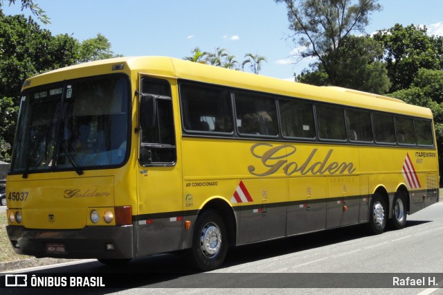 Viação Itapemirim 45037 na cidade de Barra do Piraí, Rio de Janeiro, Brasil, por Rafael H.. ID da foto: 8989640.