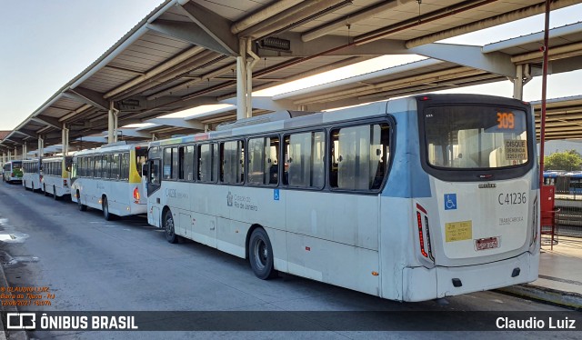 Real Auto Ônibus C41236 na cidade de Rio de Janeiro, Rio de Janeiro, Brasil, por Claudio Luiz. Número da foto: #8989067.