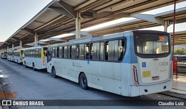 Real Auto Ônibus C41236 na cidade de Rio de Janeiro, Rio de Janeiro, Brasil, por Claudio Luiz. ID da foto: 8989067.