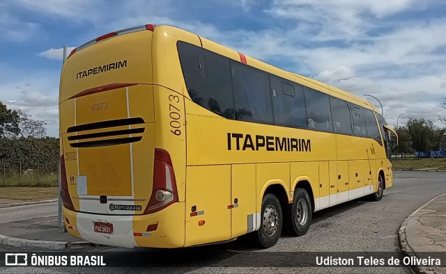 Viação Itapemirim 60073 na cidade de Brasília, Distrito Federal, Brasil, por Udiston Teles de Oliveira. Número da foto: #8990798.
