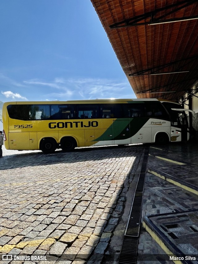 Empresa Gontijo de Transportes 19525 na cidade de Camanducaia, Minas Gerais, Brasil, por Marco Silva. ID da foto: 8992427.