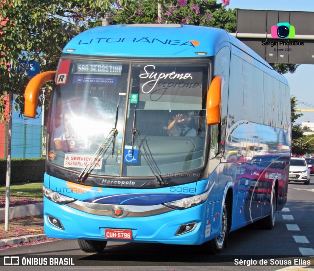 Litorânea Transportes Coletivos 5056 na cidade de São Paulo, São Paulo, Brasil, por Sérgio de Sousa Elias. Número da foto: #8993056.