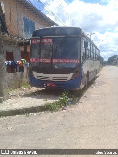 Ônibus Particulares BENEVIDES na cidade de Benevides, Pará, Brasil, por Fabio Soares. Número da foto: #8991410.