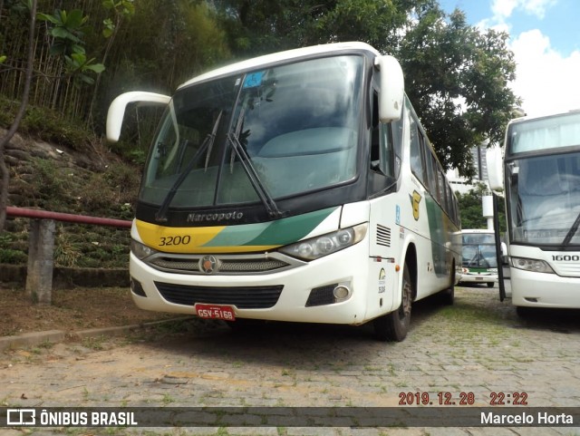 Empresa Gontijo de Transportes 3200 na cidade de Belo Horizonte, Minas Gerais, Brasil, por Marcelo Horta. ID da foto: 8990826.