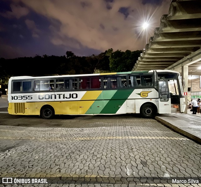 Empresa Gontijo de Transportes 10355 na cidade de Belo Horizonte, Minas Gerais, Brasil, por Marco Silva. ID da foto: 8992523.