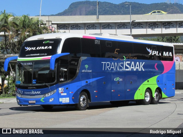 Trans Isaak Turismo 1711 na cidade de Rio de Janeiro, Rio de Janeiro, Brasil, por Rodrigo Miguel. Número da foto: #8995871.