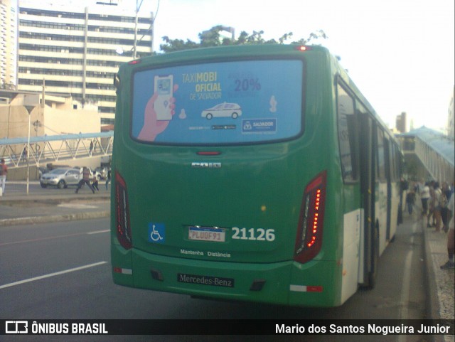 OT Trans - Ótima Salvador Transportes 21126 na cidade de Salvador, Bahia, Brasil, por Mario dos Santos Nogueira Junior. ID da foto: 8995576.