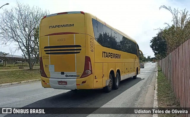 Viação Itapemirim 60073 na cidade de Brasília, Distrito Federal, Brasil, por Udiston Teles de Oliveira. Número da foto: #8995731.