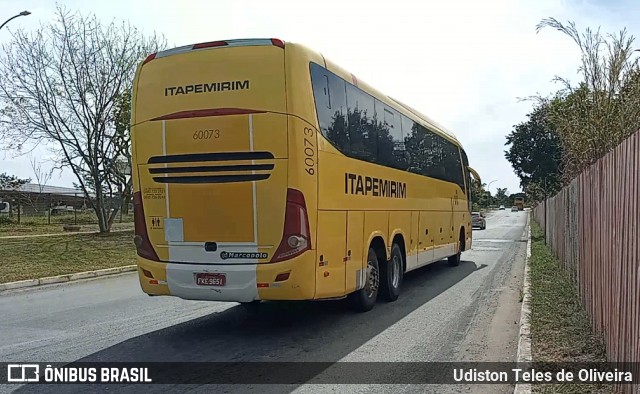 Viação Itapemirim 60073 na cidade de Brasília, Distrito Federal, Brasil, por Udiston Teles de Oliveira. ID da foto: 8995731.