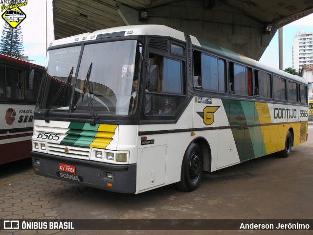 Empresa Gontijo de Transportes 6565 na cidade de Belo Horizonte, Minas Gerais, Brasil, por Anderson Jerônimo. Número da foto: #8995110.