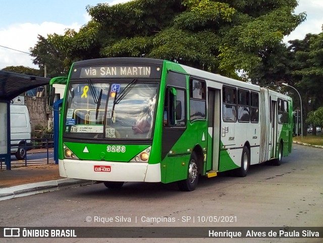 VB Transportes e Turismo 3253 na cidade de Campinas, São Paulo, Brasil, por Henrique Alves de Paula Silva. ID da foto: 8993512.