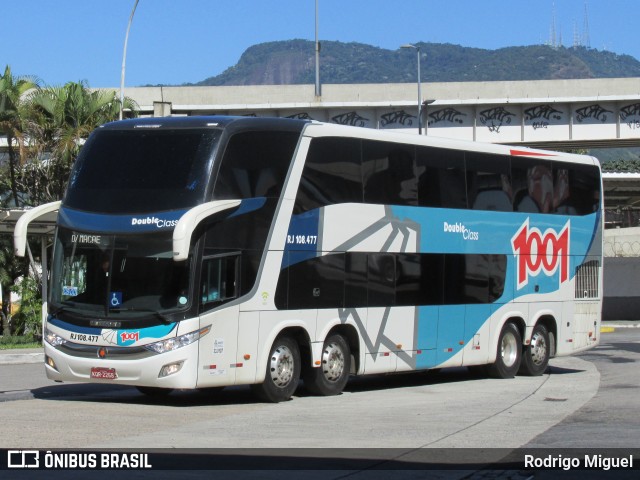 Auto Viação 1001 RJ 108.477 na cidade de Rio de Janeiro, Rio de Janeiro, Brasil, por Rodrigo Miguel. ID da foto: 8995809.