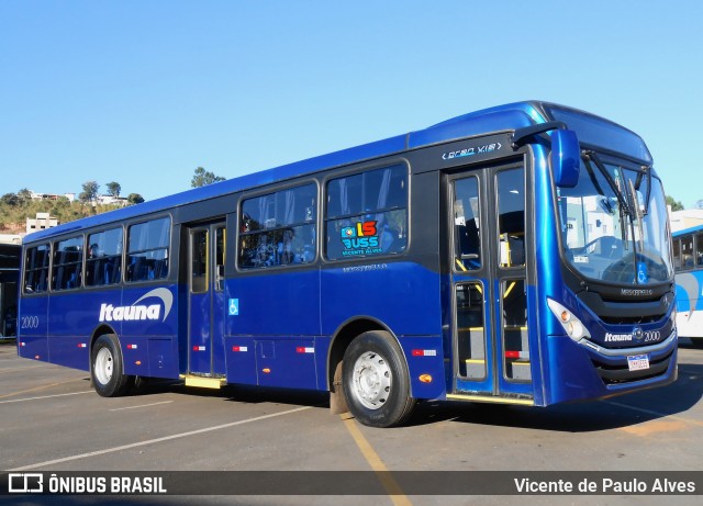 Viação Itaúna 2000 na cidade de Itaúna, Minas Gerais, Brasil, por Vicente de Paulo Alves. ID da foto: 8994802.