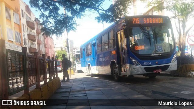 SOPAL - Sociedade de Ônibus Porto-Alegrense Ltda. 6684 na cidade de Porto Alegre, Rio Grande do Sul, Brasil, por Mauricio Lopes. Número da foto: #8995427.