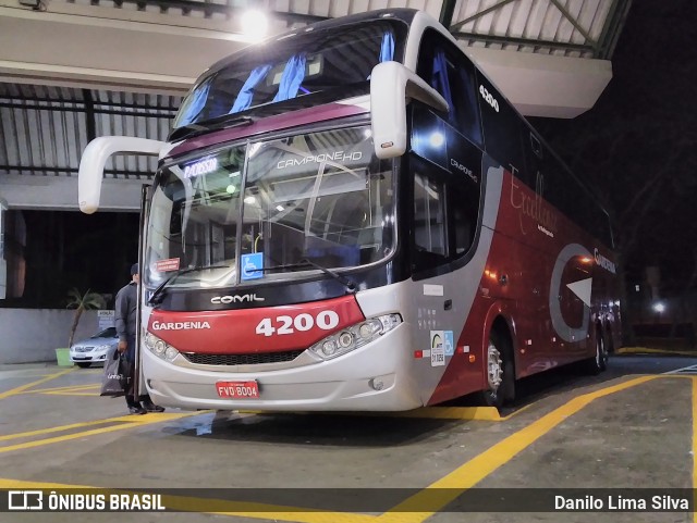 Expresso Gardenia 4200 na cidade de Franca, São Paulo, Brasil, por Danilo Lima Silva. Número da foto: #8994836.