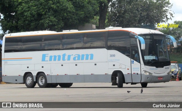 Emtram 3690 na cidade de Goiânia, Goiás, Brasil, por Carlos Júnior. ID da foto: 8994399.