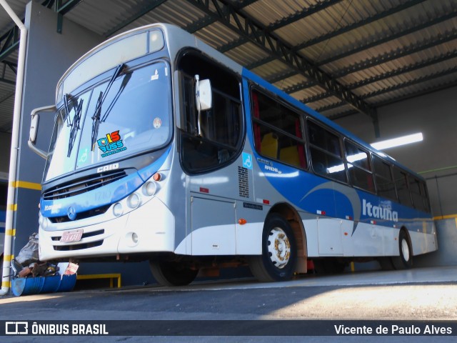 Viação Itaúna 1710 na cidade de Itaúna, Minas Gerais, Brasil, por Vicente de Paulo Alves. ID da foto: 8994803.