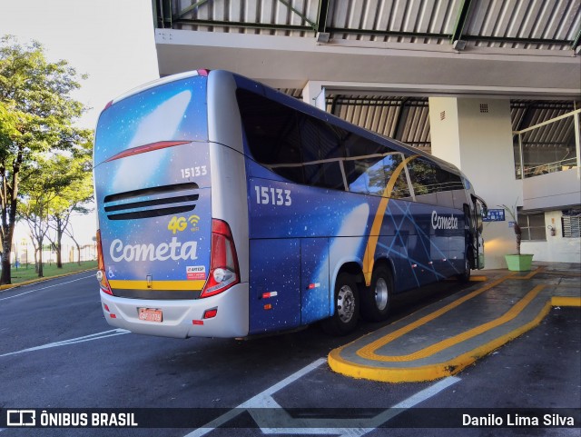 Viação Cometa 15133 na cidade de Franca, São Paulo, Brasil, por Danilo Lima Silva. Número da foto: #8994885.