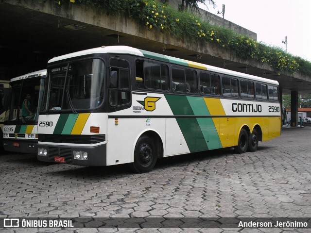 Empresa Gontijo de Transportes 2590 na cidade de Belo Horizonte, Minas Gerais, Brasil, por Anderson Jerônimo. ID da foto: 8995115.