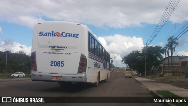 VUSC - Viação União Santa Cruz 2065 na cidade de Santa Maria, Rio Grande do Sul, Brasil, por Mauricio Lopes. Número da foto: #8995417.