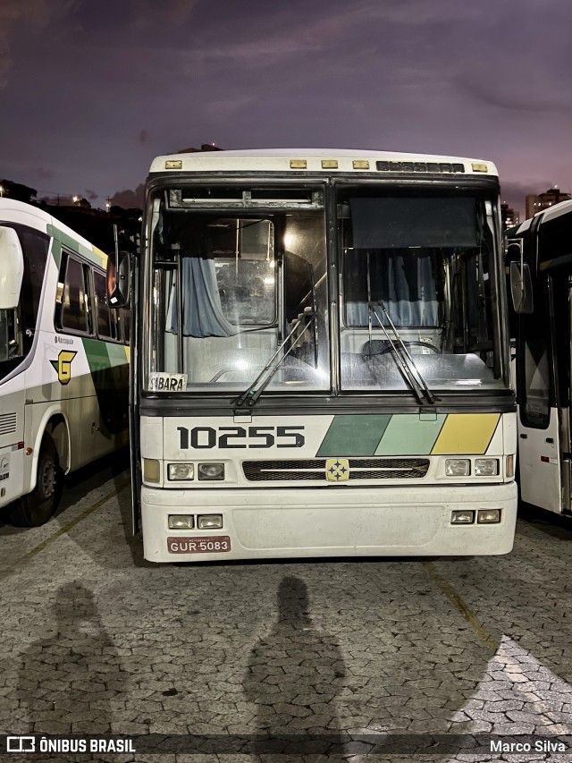 Empresa Gontijo de Transportes 10255 na cidade de Belo Horizonte, Minas Gerais, Brasil, por Marco Silva. ID da foto: 8997066.