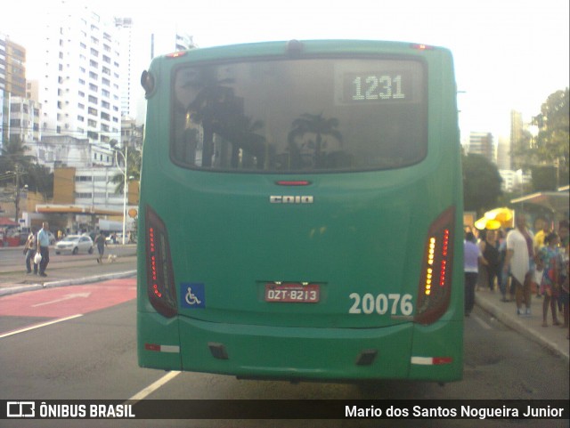 OT Trans - Ótima Salvador Transportes 20076 na cidade de Salvador, Bahia, Brasil, por Mario dos Santos Nogueira Junior. Número da foto: #8998160.