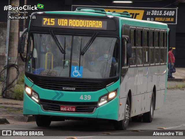 VSFL - Viação São Francisco 439 na cidade de Juiz de Fora, Minas Gerais, Brasil, por Alexandre Tilli. Número da foto: #8997820.