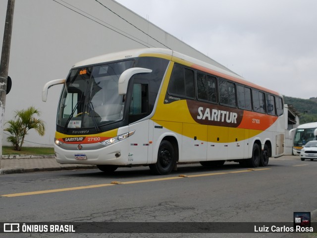 Saritur - Santa Rita Transporte Urbano e Rodoviário 27100 na cidade de Juiz de Fora, Minas Gerais, Brasil, por Luiz Carlos Rosa. Número da foto: #8998804.