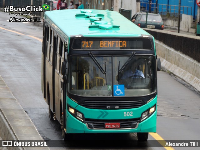 TUSMIL - Transporte Urbano São Miguel 502 na cidade de Juiz de Fora, Minas Gerais, Brasil, por Alexandre Tilli. ID da foto: 8997833.