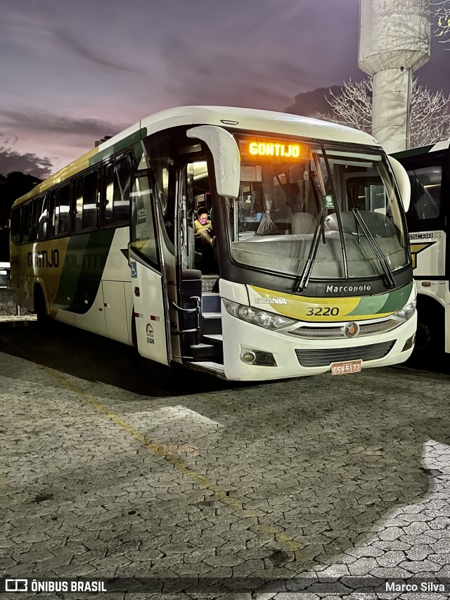 Empresa Gontijo de Transportes 3220 na cidade de Belo Horizonte, Minas Gerais, Brasil, por Marco Silva. ID da foto: 8997060.