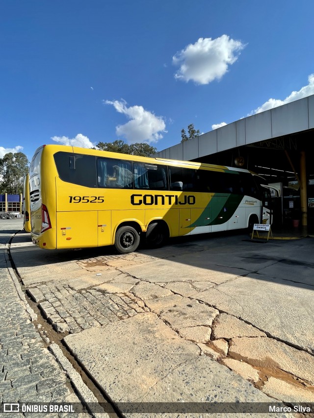 Empresa Gontijo de Transportes 19525 na cidade de Perdões, Minas Gerais, Brasil, por Marco Silva. Número da foto: #8996998.