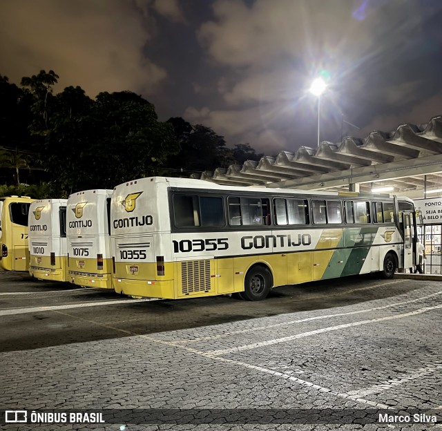 Empresa Gontijo de Transportes 10355 na cidade de Belo Horizonte, Minas Gerais, Brasil, por Marco Silva. ID da foto: 8997019.