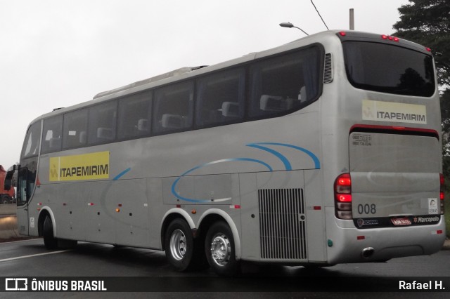 Viação Itapemirim 008 na cidade de São Paulo, São Paulo, Brasil, por Rafael H.. Número da foto: #9000651.