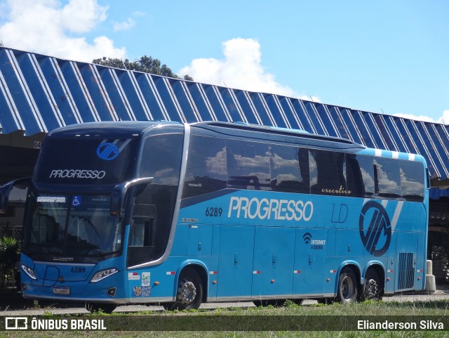 Auto Viação Progresso 6289 na cidade de Natal, Rio Grande do Norte, Brasil, por Elianderson Silva. ID da foto: 9001814.