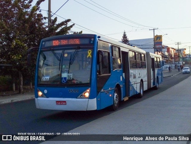 VB Transportes e Turismo 1599 na cidade de Campinas, São Paulo, Brasil, por Henrique Alves de Paula Silva. Número da foto: #9000863.
