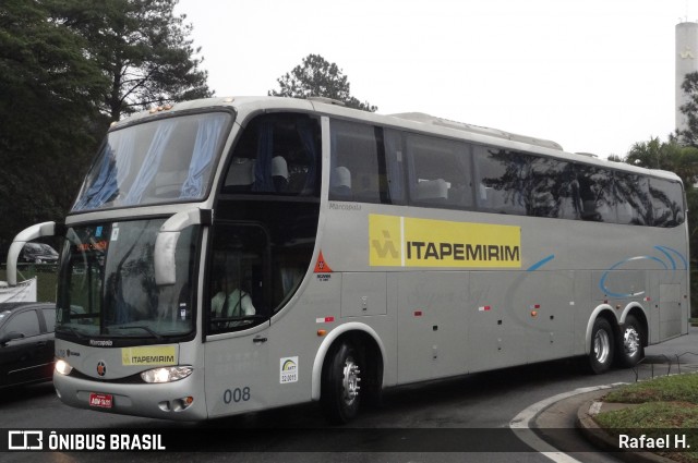 Viação Itapemirim 008 na cidade de São Paulo, São Paulo, Brasil, por Rafael H.. Número da foto: #9000653.