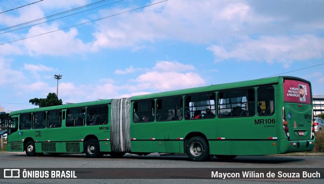 Auto Viação Mercês MR106 na cidade de Curitiba, Paraná, Brasil, por Maycon Wilian de Souza Buch. Número da foto: #8999654.