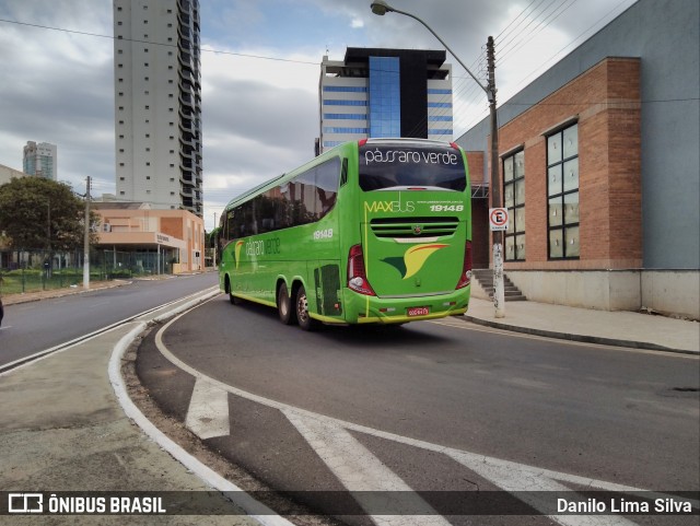 Pássaro Verde 19148 na cidade de Franca, São Paulo, Brasil, por Danilo Lima Silva. ID da foto: 9000941.